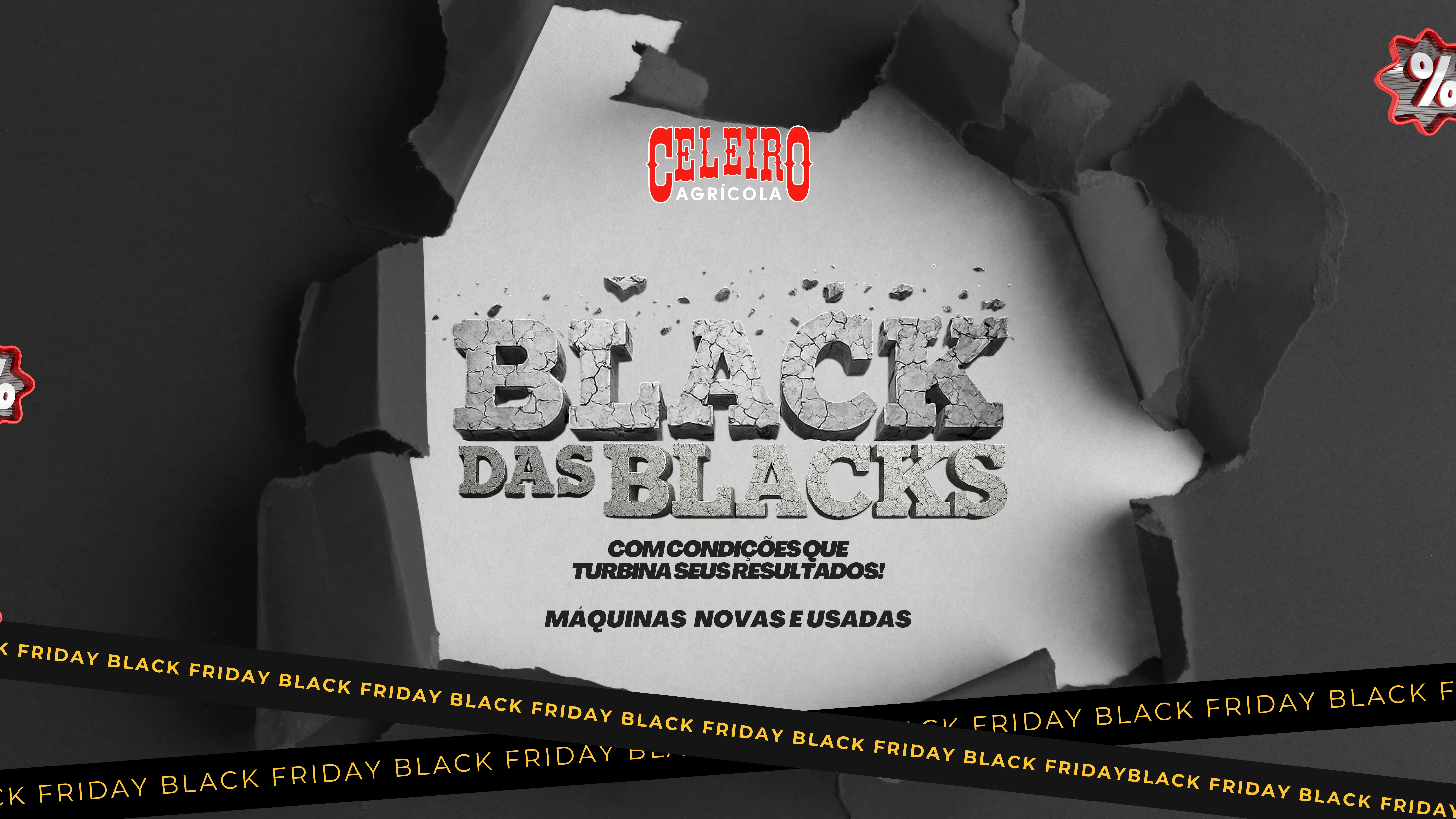 Nossa loja está em Black Friday